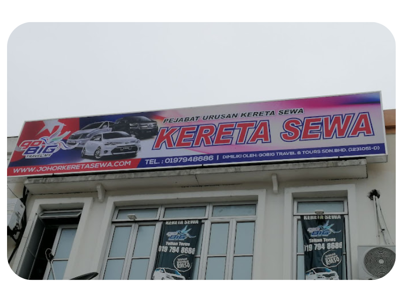 Kereta Sewa Johor 0149008080 - GoBig Travel