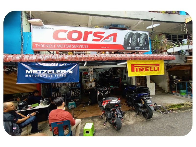 Kedai tayar motor Tyrenest Motor Services