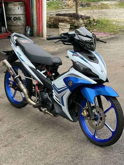 LC 135 Modified Biru Putih