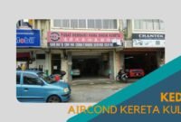 Cover kedai Aircond Kereta Kulai