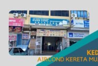 Cover kedai Aircond Kereta Muar