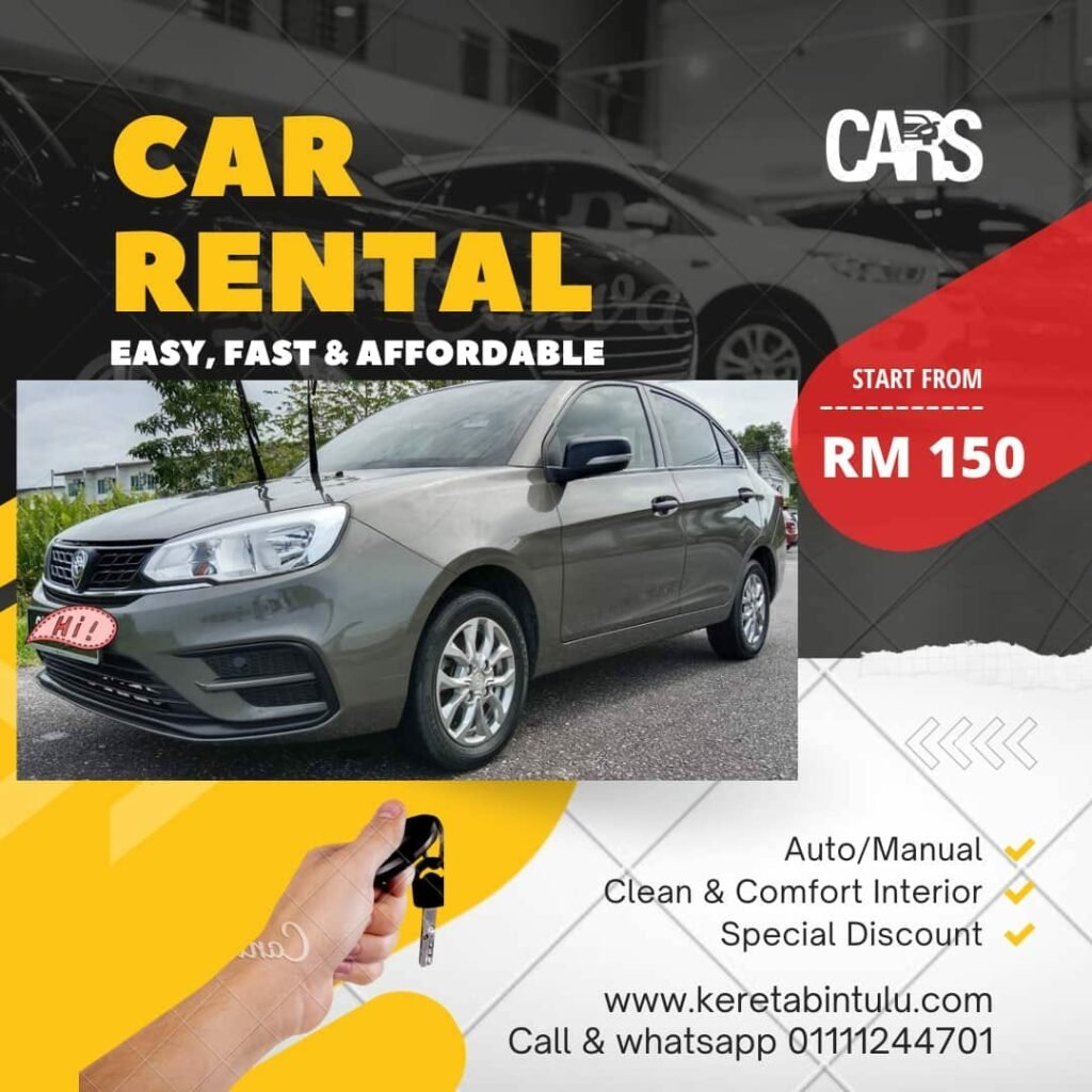 Kereta Sewa Bintulu / Airport Car Rental