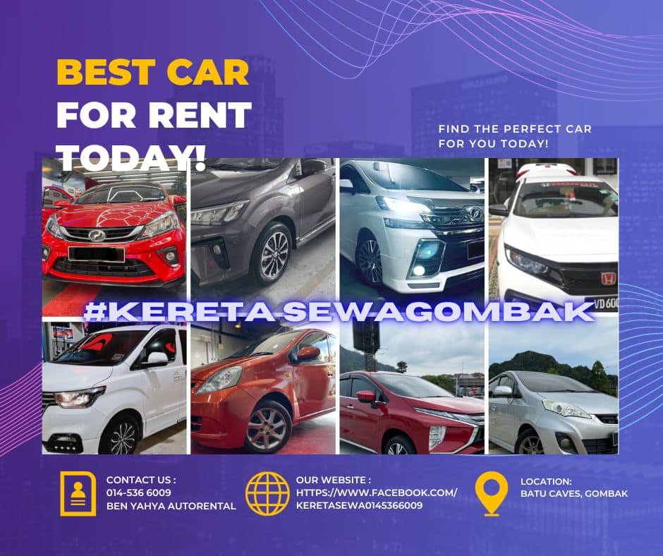 Kereta Sewa Gombak Ben Yahya Auto Rental