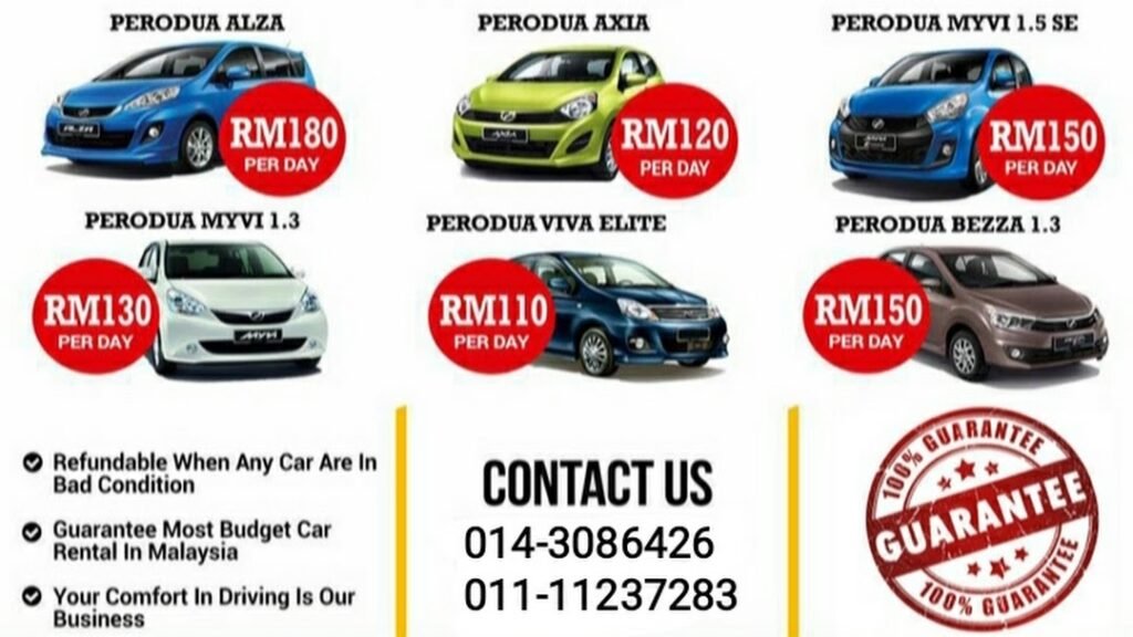 Kereta Sewa Klang - Awiyah Car Rental Klang