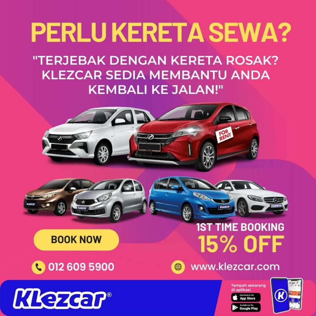 Kereta sewa Klang - klezcar Bandar Puteri Klang