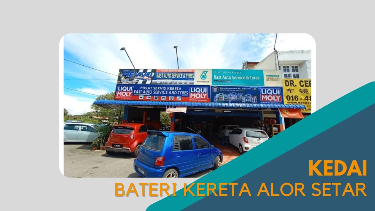 Cover kedai Bateri Kereta Alor Setar