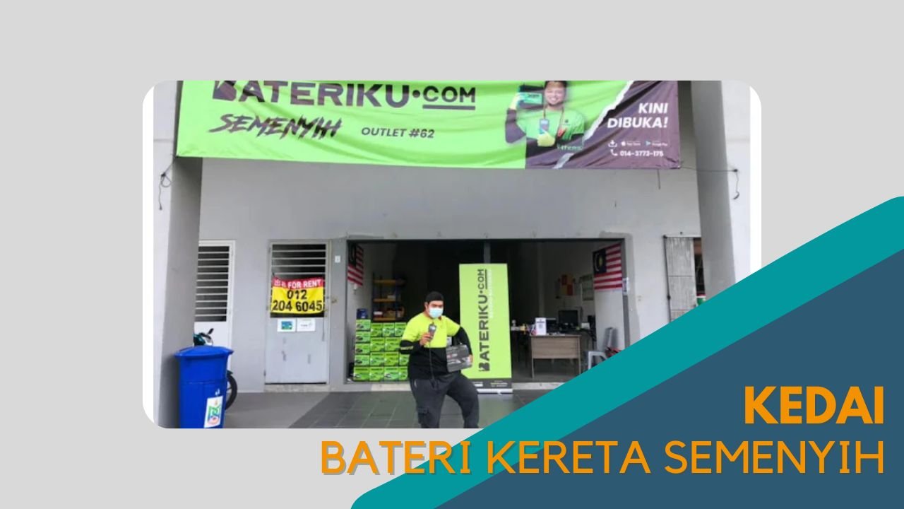 Cover kedai Bateri Kereta Semenyih