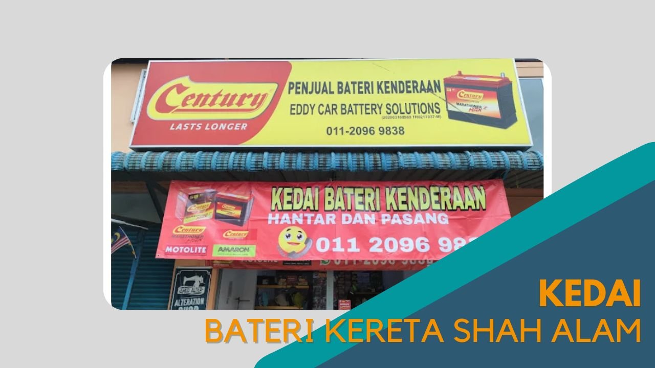 Cover kedai Bateri Kereta Shah Alam