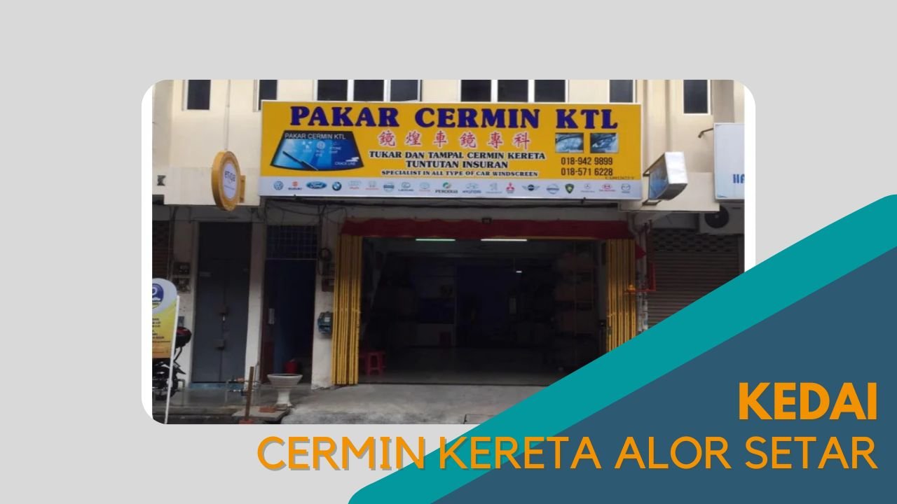 Cover kedai Cermin Kereta Alor Setar