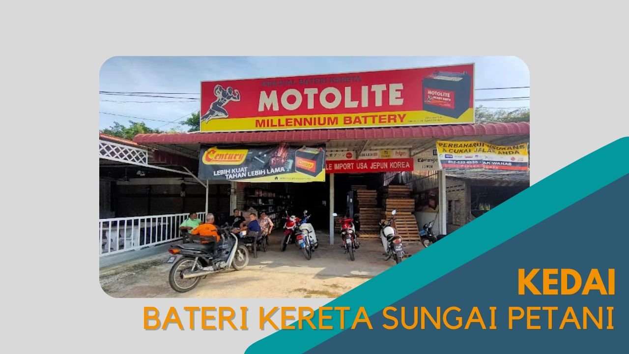 Cover Kedai Bateri Kereta Sungai Petani