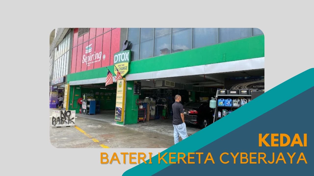 Cover kedai Bateri Kereta Cyberjaya