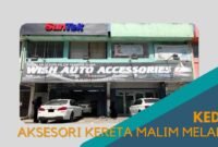 Cover Kedai Aksesori Kereta Malim Melaka