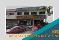 Cover Kedai Aksesori Kereta Murah di Kota Tinggi