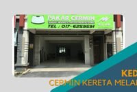 Cover Kedai Cermin Kereta Melaka