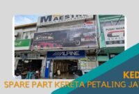 Cover Kedai Spare Part Kereta Petaling Jaya