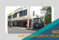 Cover kedai Aircond Kereta Melaka