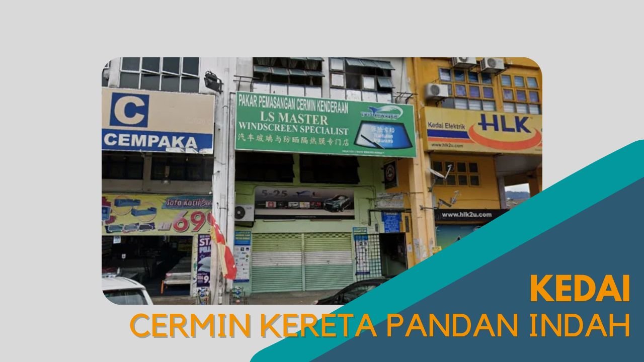 Cover kedai Cermin Kereta Pandan Indah