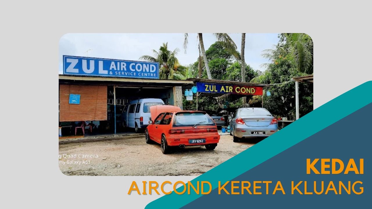 Cover kedai Aircond Kereta Kluang