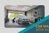 Cover Car Wash Setia Alam