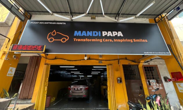 Mandi Papa Car Wash and Detailing Center Taman Muda Ampang